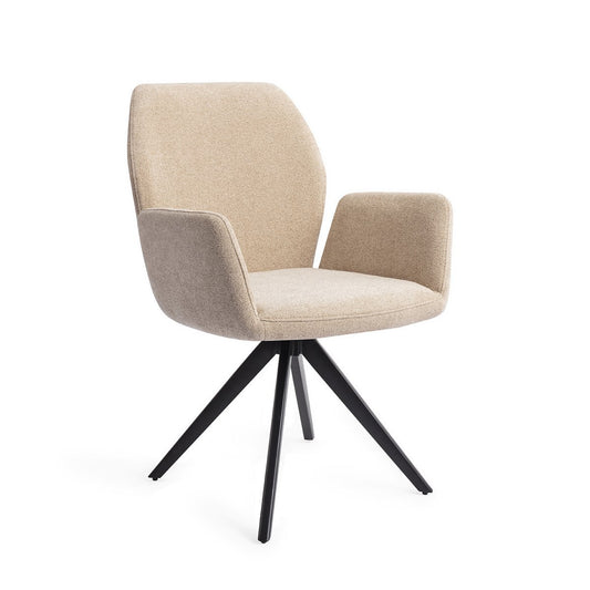 Jesper Home Misaki Esszimmerstuhl Turn Black