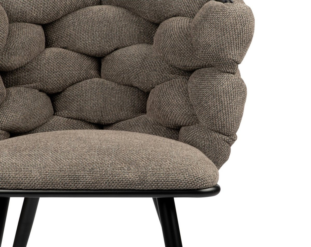 Rock Stuhl taupe (2er-Set)