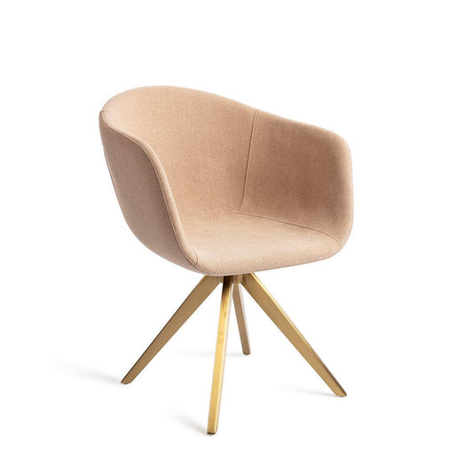 Jesper Home Yuni Esszimmerstuhl Turn Gold