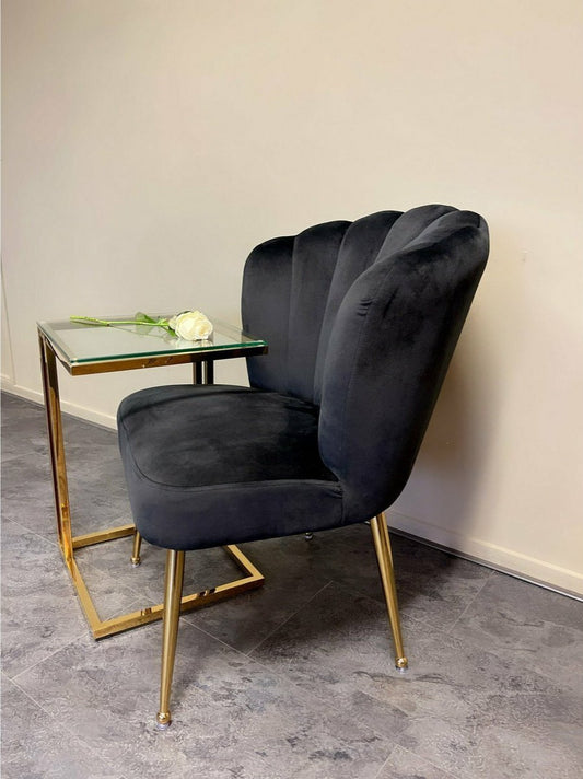 Sara - Goldrahmen Schwarz