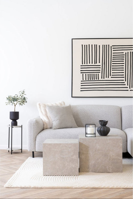 Prager Couchtisch - 2er-Set