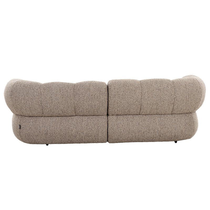 Sofa New York 2,5-Sitzer (Lounge rechts) Sand Boucle