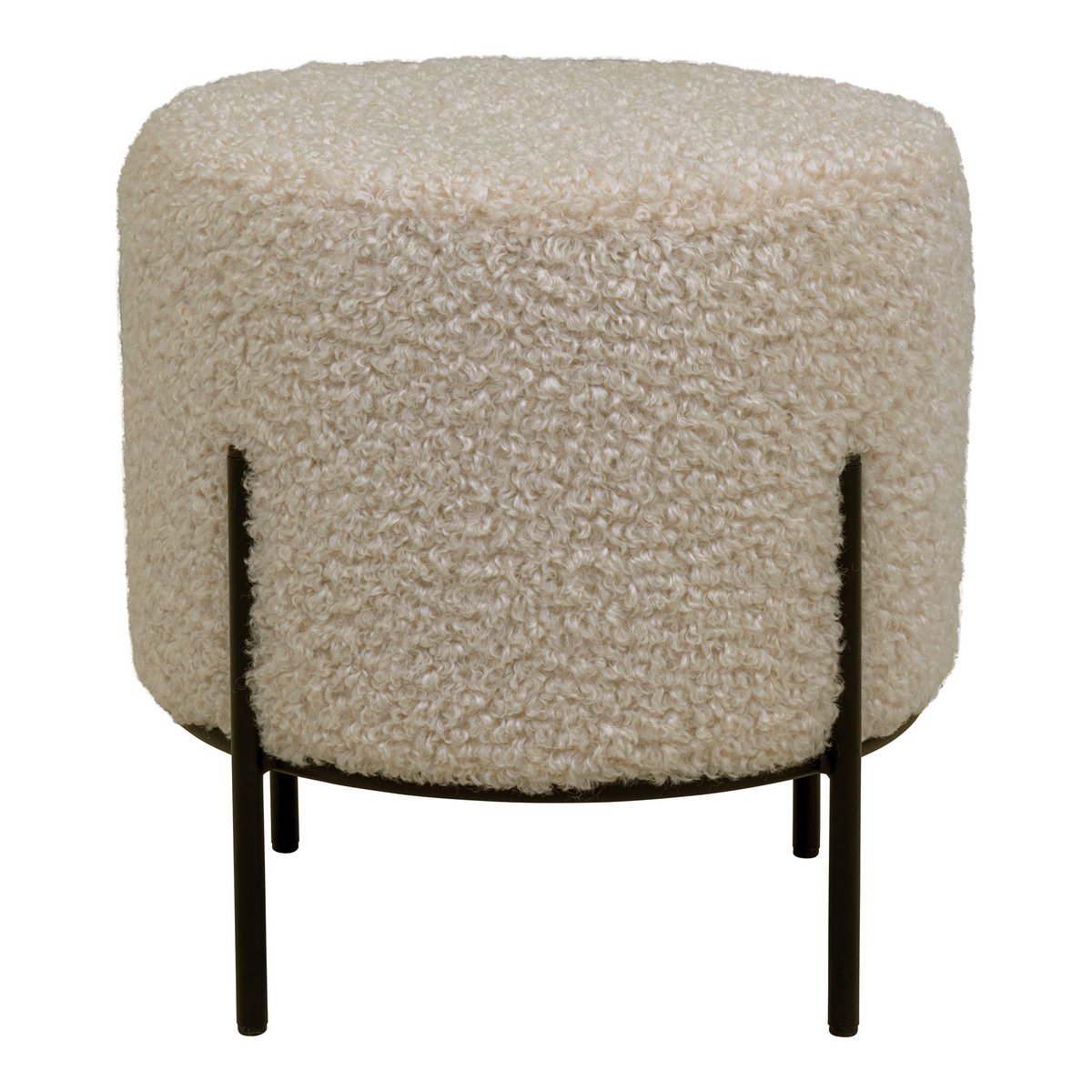 Alford Pouf - Graubraun