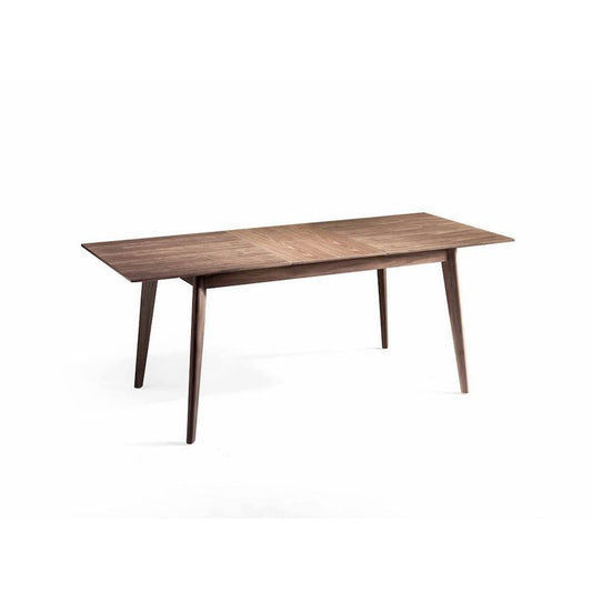 Ausziehbarer Esstisch aus Walnussholz