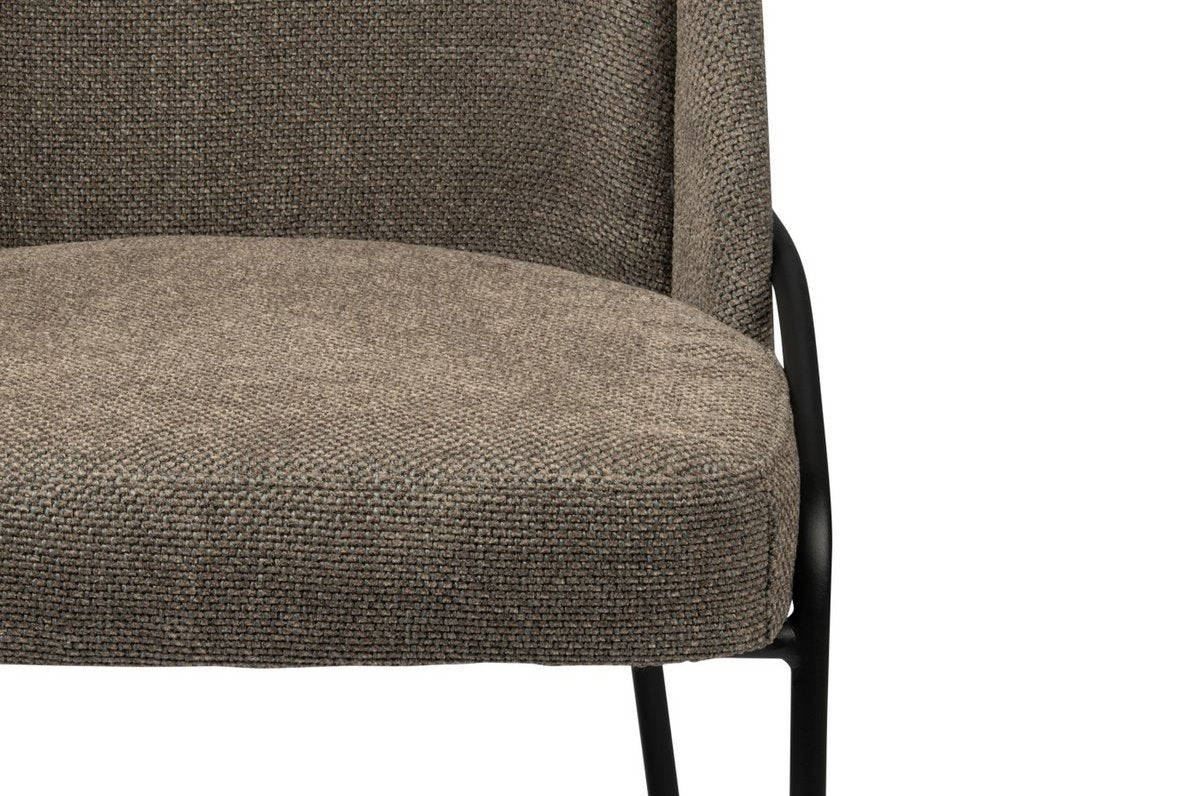 Fjord Stuhl Taupe (2er-Set)