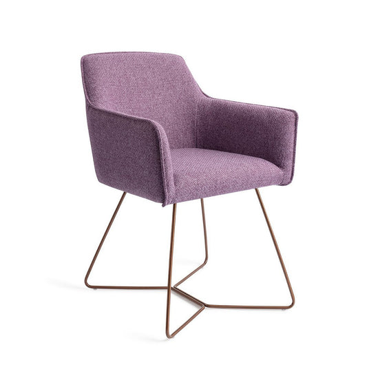 Jesper Home Hofu Esszimmerstuhl Beehive Rose