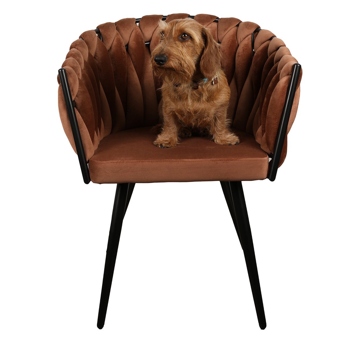 Wave Stuhl Kupfer (2er Set)