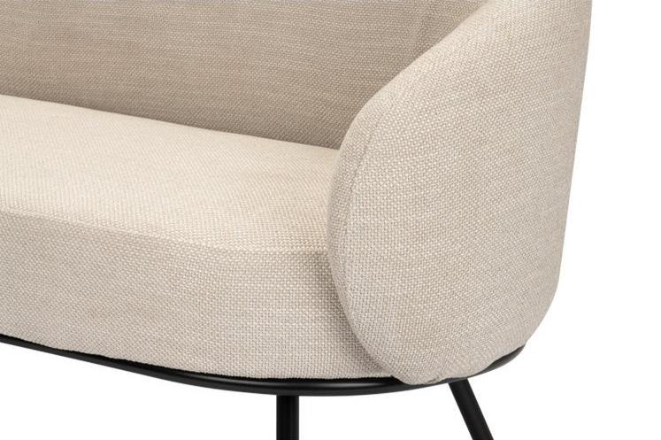 Mars Zweisitzer-Sofa Beige