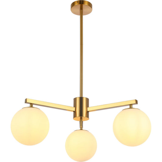 Hanging lamp Stella White 3-light