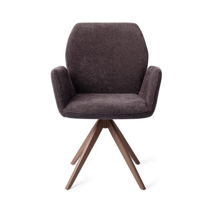 Chaise de salle à manger Jesper Home Misaki Turn Brown
